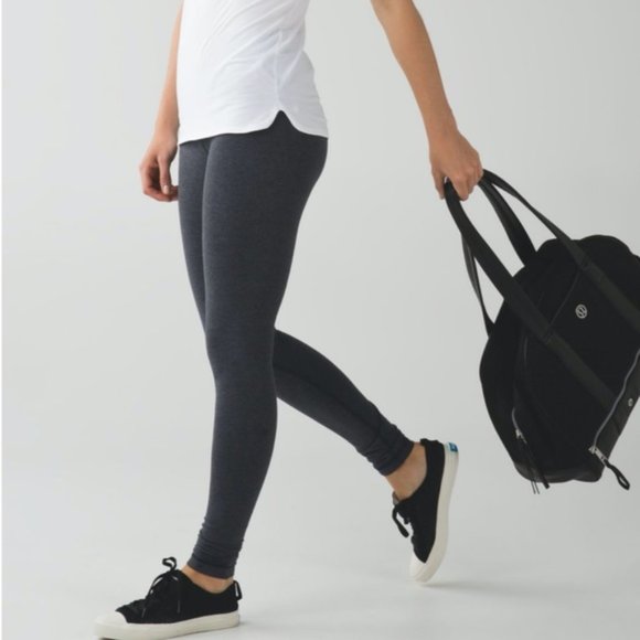 lululemon athletica Pants - LULULEMON High Rise Wunder Under Tight Gray {JJ46}